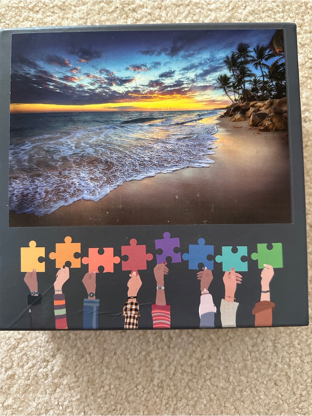 Puzzle Sunset Shore Puzzle - 1000 pieces
